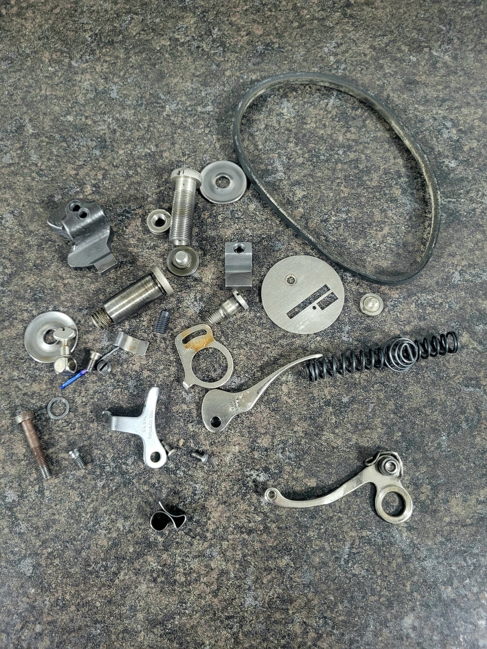 Vintage Lot Of Singer Model 128 Sewing Machine Parts